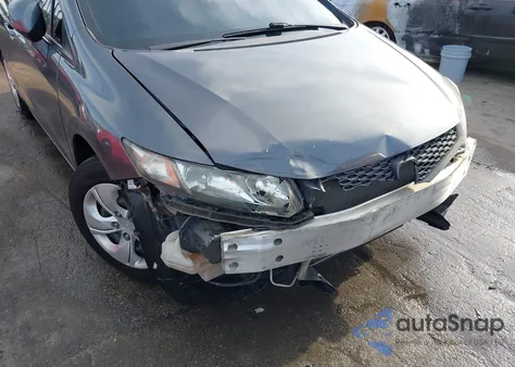 2013 Honda Civic Lx из США, поврежденный, VIN 2HGFG3B59DH509104